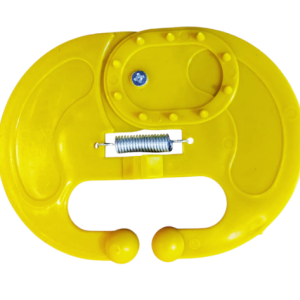 Destetador amarillo redondo